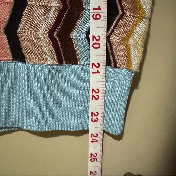 Missoni for Target Multicolor Zigzag V-Neck Knit Cardigan - Picture 8 of 9